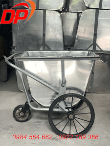 xe thu gom rac 400l ton ben bi gia re