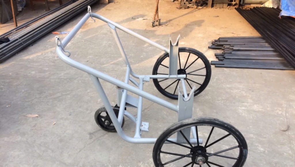 Khung xe thu gom rác  Khung xe thu gom rác