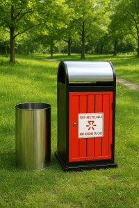 thùng rác công cộng