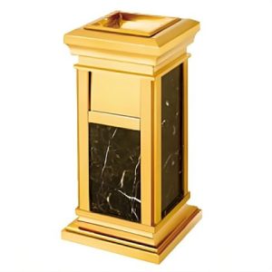 thùng rác inox đá hoa cương