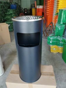 thùng inox gạt tàn